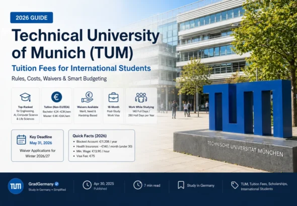 Studying STEM at TUM Germany: Tuition-Free Options, English Programs & Admission Guide
